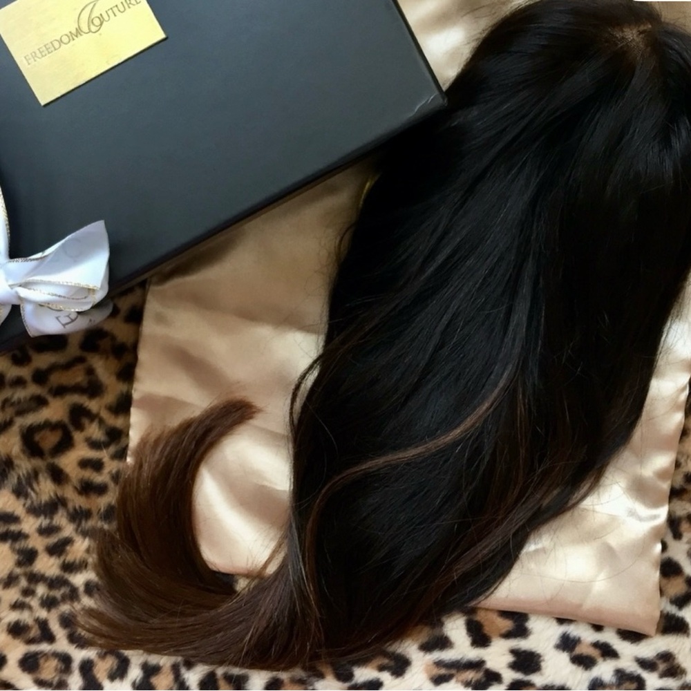 Freedom Couture ‘Janet’ human hair wig Luxury raw virgin human hair cap size Lg
